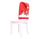 Decoraciones Navideñas Funda De Silla De Muñeco De Nieve