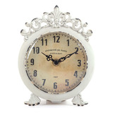 Nikky Home Reloj De Mesa Pequeño Vintage, Estante Decorativo