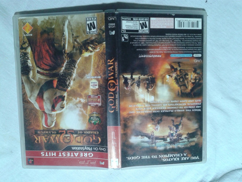 God Of War Chains Of Olympus Psp Solo Caja Sin Disco