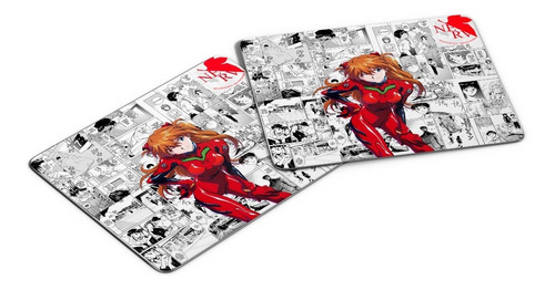 Asuka Langley Mousepad Evangelion Alfombrilla Mousepad Anime