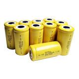 15 Baterias Sub C / Sc Recargables P/taladro 1200mah