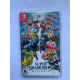 Solo Caja Original Super Smash Bros Ultimate Nintendo Switch