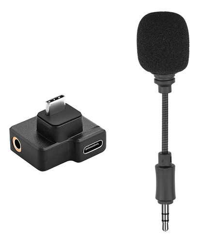 Adaptador De Áudio De Microfone De 3,5 Mm Para Osmo Ação