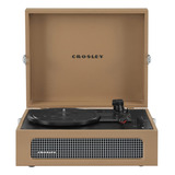 Crosley Cr8017b-ta Voyager Vintage Portable Vinyl Record Pla