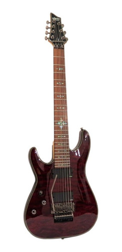 Guitarra Electrica Schecter Damien Elite 7 Fr Para Zurdo