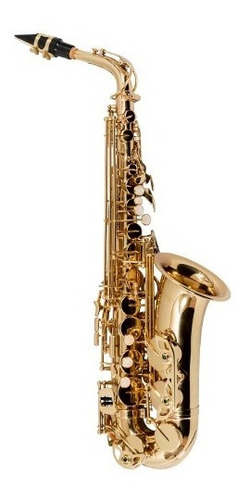 Sax Alto Saxofone Alto Vogga Vsas701 N Laqueado Com Estojo