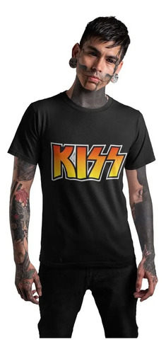 Playeras De Kiss Rock