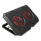 Cooler Rgb Para Computadora Portátil Para Juegos, Doble Vent