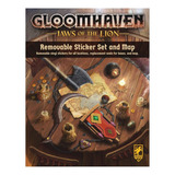 Gloomhaven Cephalofair Games: Juego De Pegatinas Y Mapa Extr