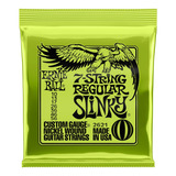 Ernie Ball 7 Cuerdas Regular Slinky Guitarra Eléctrica 2621