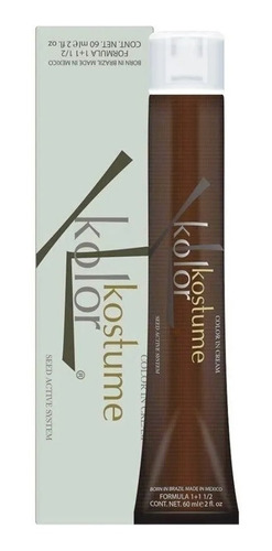 Tintura Kostume Kolor 60gr Coloración Cabello Peluqueria