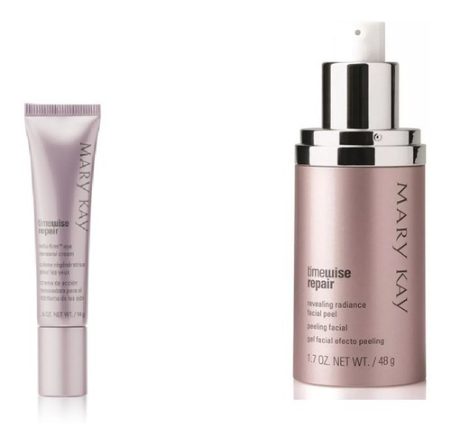 Crema Contorno Ojos + Gel Facial Efecto Peeling Mary Kay