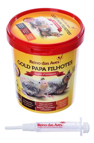 Gold Papa Filhotes 400g Seringa - Reino Das Aves