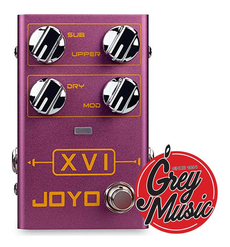 Pedal De Efecto Joyo R-13 - R Series-  Xvi  Octaver Rosa