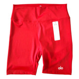 Short Biker Aloo Yogaa Liso Dama Colores Licra Deportiva Fit