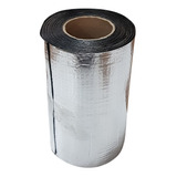 Membrana Autoadhesiva Asfáltica Aluminio Rollo 25cm X 10mts