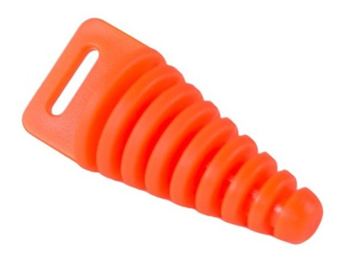 Tapón 2t Moto Protector De Escape - Color Naranja - 