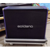 Gabinete Caixa Guitarra Soldano 2x12 C/ Hard Case Jensen 212