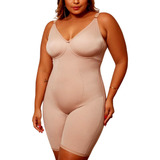 Cinta Body Modeladora Feminina Plus Size S/bojo Bori 350841