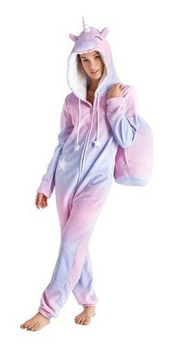 Pijama Invierno Mono M/larga P/largo Mujer Promesse 10516