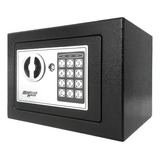 Caja Fuerte Digital Chica Seguridad Alemana Con Alarma Tecla Color Negro