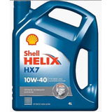 Aceite Shell Hx7 10w40 4 Litros