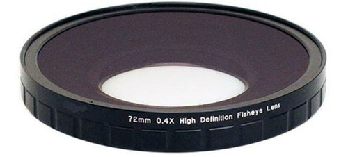 Lente Fisheye 72mm 0.4x Super Hd Para Filmadoras