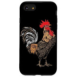 Funda Para iPhone SE (2020) / 7 / 8 Rooster Country Chicken