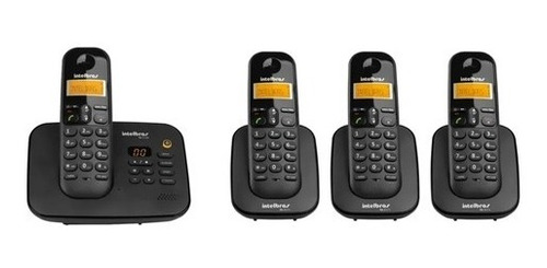 Kit Telefones Ts 3130 Secretária + 3 Ramais Ts 3111