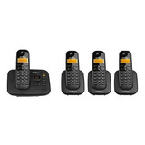 Kit Telefones Ts 3130 Secretária + 3 Ramais Ts 3111