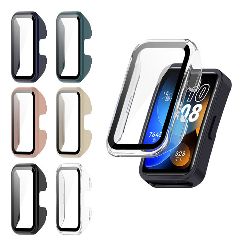 6 Mica Pc Funda Protector Para Huawei Smartwatch Band 9 8