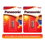 Bateria Alcalina Panasonic 12v Lrv08 Mn21 23a V23ga 2 Unidad