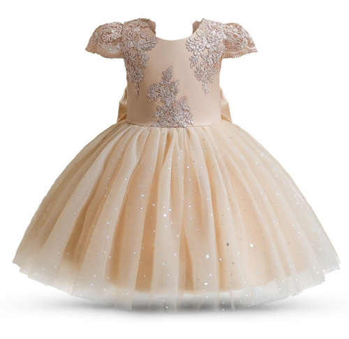 Vestido De Princesa Nnjxd Para Bebé, Niña