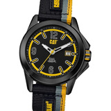 Reloj Caterpillar Yu16161137 Acero Pvd Malla Nylon Cc