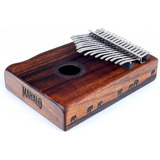 Kalimba Mahalo Tradicional Com Martelo Afinador E Bag - 17 T