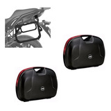 Suporte Lateral Scam + Bau Givi E360 40 Litros - Versys 650