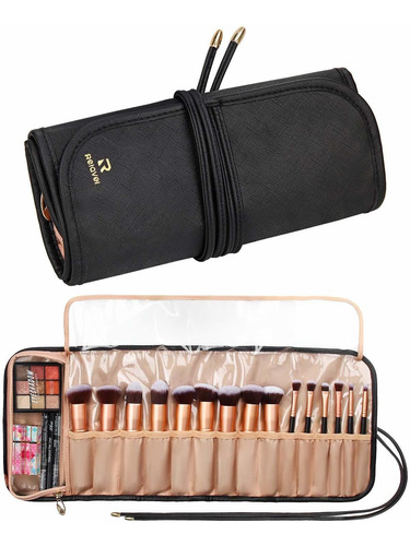 Brochas De Maquillaje, Carcasa Enrollable, Bolsa Organizador