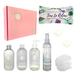 Kit Caja Regalo Mujer Spa Aroma Jazmín Set Relax N15 Relax