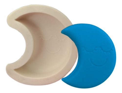 Molde Forma Silicone Sabonete Lua Chuva Amor 