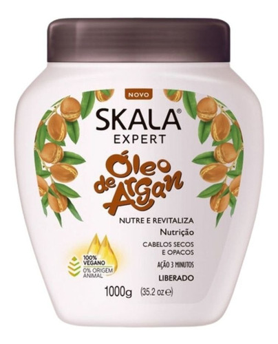 Skala Expert Mascara Capilar Oleo De Argan 1000 G