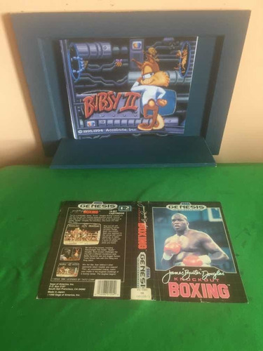 Sega Genesis Knockout Boxing Encarte Original