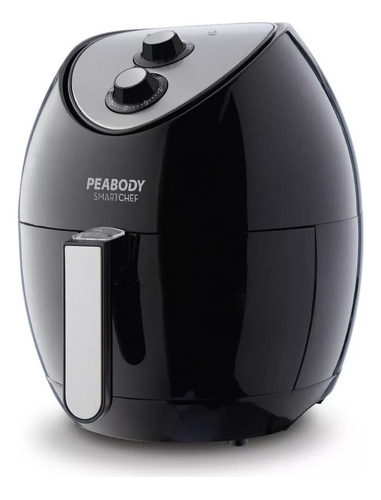 Freidora Sin Aceite Peabody Af605n 3.2l 1400w Manual Dimm Color Negro