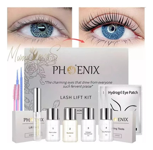 Kit Lash Lifting Rizado Phoenix Original Caducidad De 1 Año