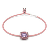 Collar Swarovski Dulcis Rosa Cristal De Talla Cushion