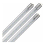 Paq 6 Tubo T8 Led 18w Cristal Transparente Bf 1.20mts Foco