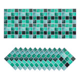 Meccanixity 10 Piezas Pegatinas De Azulejos De Mosaico, 15 X