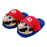 Pantuflas Super Mario Bros, Luigi (talla Única 35-40)