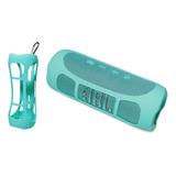 Funda De Silicona Para Altavoz Jbl Flip 6 Impermeable-menta