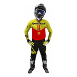 Equipo Rpm Mix  Pantalon Negro 38-remera Amarillo/rojo T:s 