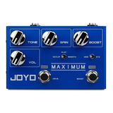 Pedal Joyo De Doble Canal - Joyo Maximum Overdrive R - 05 Color Azul